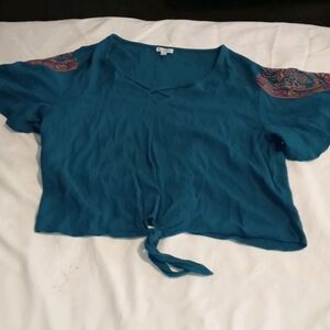 Love Fire womens crop top